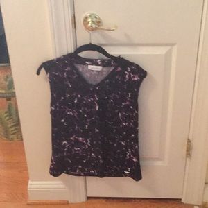 Calvin Klein; sleeveless dress top